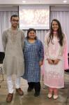 Ms Shivangi SINGH (first from right) and her College friends at the Indian Cultural Night on 17 January 2018